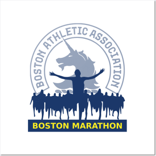 Boston marathon Posters and Art